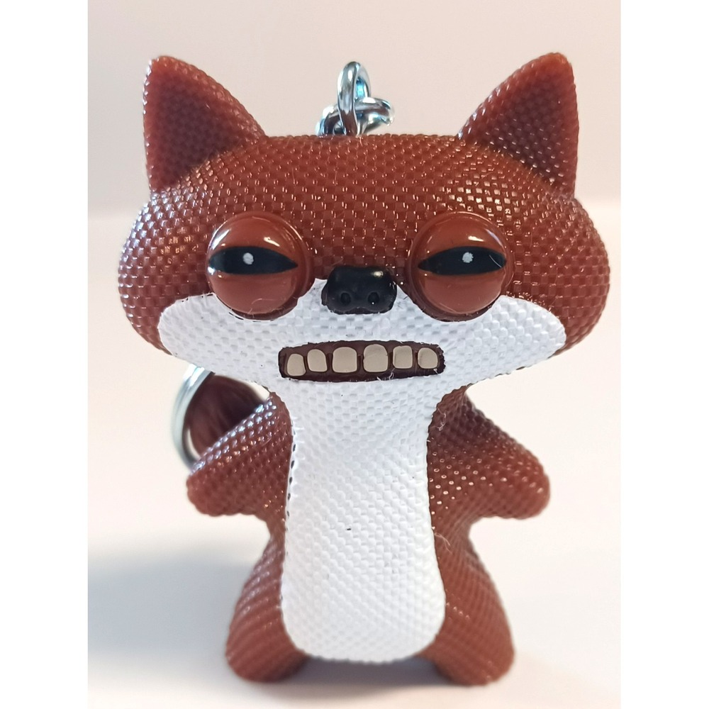 Fuggler Series 2 Suspicious Fox Brown Vinyl Keychain Blind Bag Figure Monster